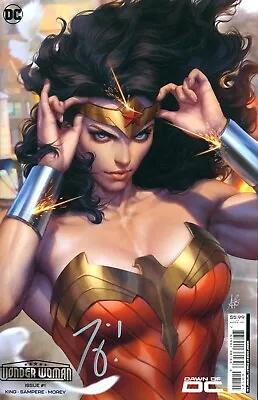 Buy Wonder Woman #1 ARTGERM VARIANT Signed Tom King NM • 15.15£