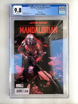 Buy Star Wars The Mandalorian #1 1:50 Yu Variant Cgc 9.8 1st App Din Djardin/mando • 189.99£