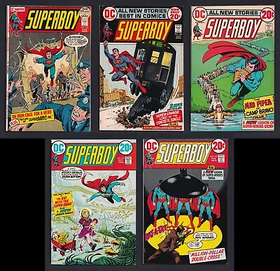Buy Superboy #187/188/190/191/193 DC Legion Of Superheroes Backups 1972 • 9.73£