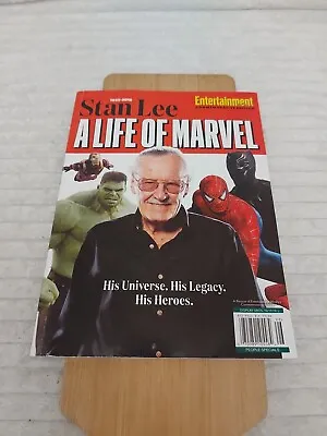 Buy Entertainment Commemorative Edition - Stan Lee A Life Of Marvel 2018  * 80 PAGES • 15.99£