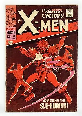 Buy Uncanny X-Men #41 GD/VG 3.0 1968 • 46.70£
