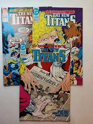 Buy The New Titans #77,78,79 DC Vf/VF- Readers Nightwing Wolfman Lot • 3.75£