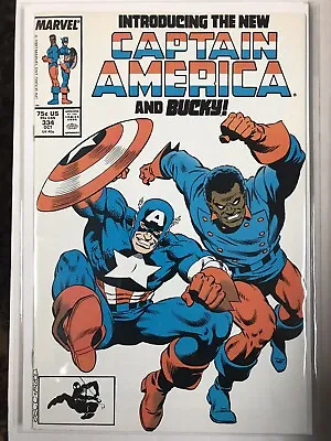 Buy Captain America #334-new Bucky High Grade Classic Zeck Cvr Marvel Copper Age Key • 11.85£
