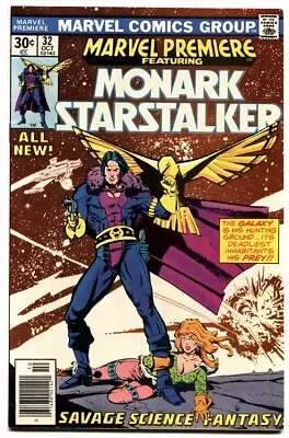 Buy MARVEL PREMIERE #32-First MONARK STARSTALKER. -1977 • 18.14£