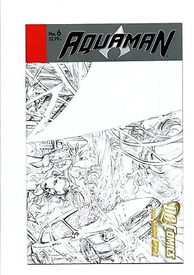 Buy AQUAMAN #6,  Wraparound Sketch Variant,  Vol.7,  New 52,  DC Comics,  2012 • 6.99£