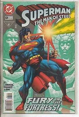Buy DC Comics Superman The Man Of Steel #61 October 1996 NM • 2.25£