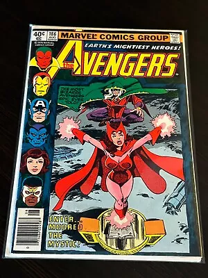 Buy Avengers #186 Newsstand (1963) Mid+ Grade - 1st Magda/Origin Scarlett Witch • 15.95£