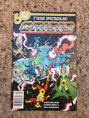Buy D.C. Comics Crisis On Infinite Earths Number 1 From April 1985 Key Comic • 10£