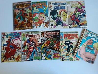Buy Comic Lot Amazing Spider-Man 106 Spectacular HE-MAN Marvel Age 38 Team Up, MORE • 22.87£