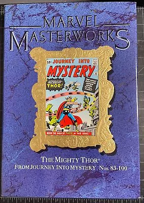 Buy Marvel Masterworks The Mighty Thor Journey Into Mystery 83-100 Volume 18 NICE • 34.20£
