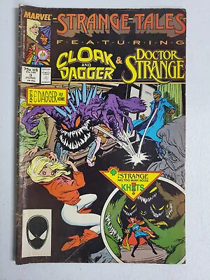Buy Strange Tales #3 VF 8.0 Marvel Comics 1987 Cloak/Dagger & Dr. Strange • 4.98£