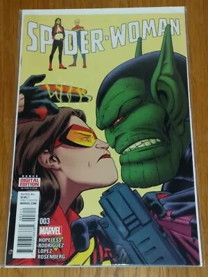Buy Spiderwoman #3 Marvel Comics March 2016 Nm+ (9.6 Or Better) • 4.99£