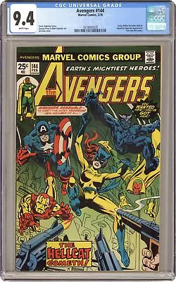 Buy Avengers #144 CGC 9.4 1976 1618435035 1st App. Hellcat • 349.86£