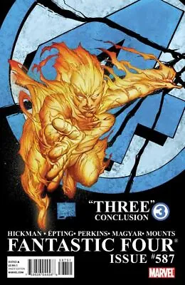 Buy Fantastic Four (1998) # 587 2nd Print (8.0-VF) 2011 • 4.50£