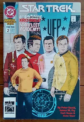 Buy Star Trek Annual 2, Dc Comics, 1991, Vf- • 9.99£
