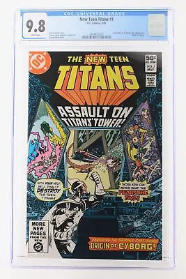Buy New Teen Titans #7 - DC 1981 CGC 9.8 Fearsome Five And Doctor Light Appearance.  • 131.07£