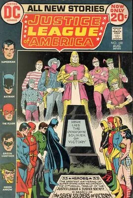 Buy Justice League Of America #100 GD/VG 3.0 1972 Stock Image Low Grade • 8.69£