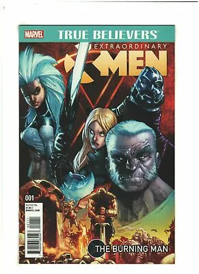 Buy True Believers: Extraordinary X-Men- Burning Man #1 NM- 9.2 Marvel 2016 Storm • 1.19£