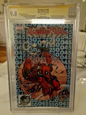 Buy Deadpool #45 CGC Signature 9.8 - Signed By Stan Lee! Very Rare Phantom Variant  • 1,750£