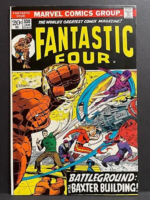 Buy Fantastic Four #130  VF/NM  1973  High Grade Marvel Comic • 35.54£