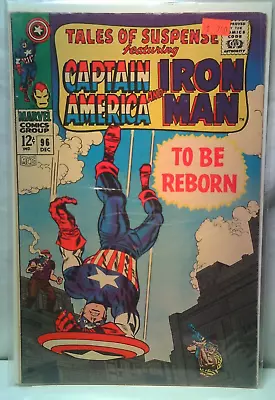 Buy Tales Of Suspense Iron Man And Captain America Marvel Comics  96 7.0 • 13.99£