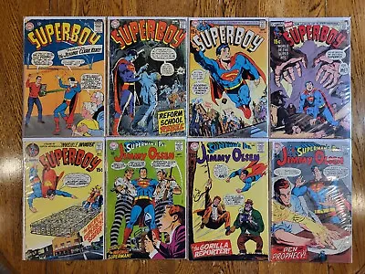 Buy Superboy 122 163 168 172 176 & Jimmy Olsen 114 116 129 Lot Of 8 DC Silver/Bronze • 47.66£