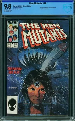 Buy NEW MUTANTS #18 CBCS 9.8 1984 Marvel (1st App Of New Warlock) CLAREMONT STORY • 51.39£