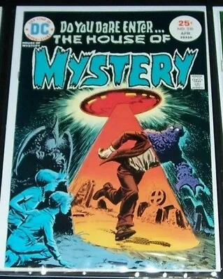 Buy 9.2 NM- HOUSE OF MYSTERY 230 Luis Dominguez, Fradon, E R Cruz 1975 Mylar NEW STK • 71.74£