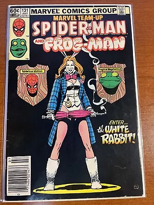 Buy Marvel Team-Up #131 (FN) - Newsstand (1983) Key 1st White Rabbit Marvel • 12.78£