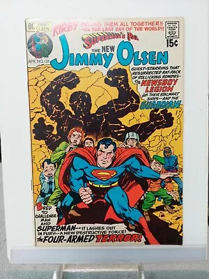 Buy Superman’s Pal Jimmy Olsen #137    Kirby Cover   Guardian App.  DC 1971   (F423) • 12.85£
