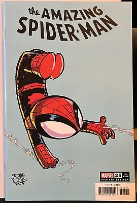 Buy Amazing Spider-Man #25 Skottie Young Variant Marvel 2023 NM+ • 12£
