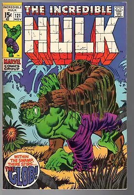 Buy The Incredible Hulk #121 - Marvel 1969 - Bagged Boarded - Vf-(7.5) • 38.50£