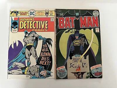 Buy Batman 2 Book Bundle- Batman  #242 And Batman’s Detective #458 • 32.17£