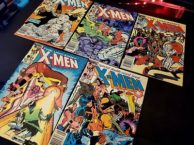 Buy UNCANNY X-MEN 190 191 192 193 194 Comics 5 Book Lot Marvel • 55.19£