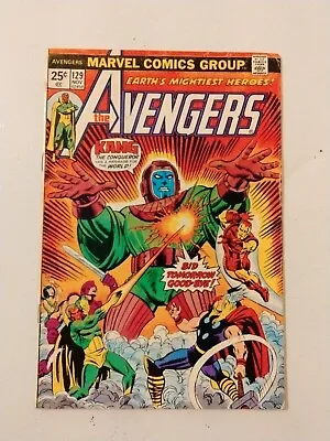 Buy Avengers #129 (1974) 1st Appearance Amenhotep Kang Marvel Value Stamp Leader  • 15.04£