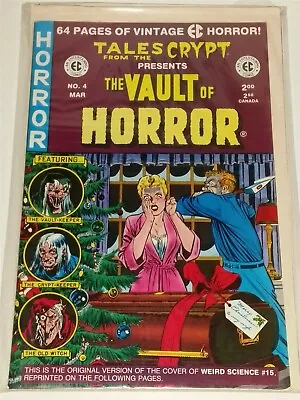 Buy Tales From Crypt Vault Of Horror #4 Giant Ec Comics Reprint Cochran March 1992 • 9.99£
