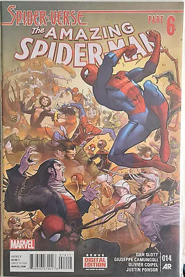 Buy Amazing Spider-Man #14 - Vol. 3 (04/2015) - 3rd Cameo Of Web-Slinger NM - Marvel • 5.40£