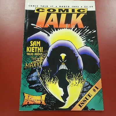 Buy Comic Talk 1, 1993 By Buffalo Books, Rare Interview With Sam Kieth Of The Maxx • 17.84£