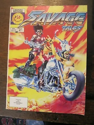Buy A MARVEL MAGAZINE - SAVAGE TALES - Oct. 1, 1985 • 11.91£