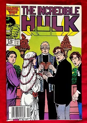 Buy 1986 Incredible Hulk 319 Comic NEWSSTAND Key Stan Lee Wedding 80s Vtg NM VIBRANT • 11.19£