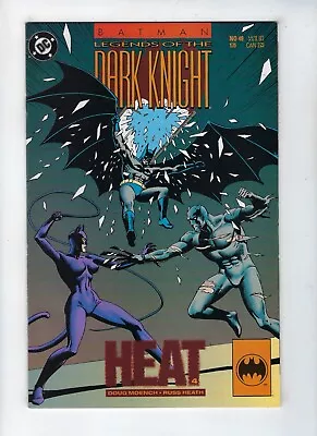 Buy BATMAN: LEGENDS OF THE DARK KNIGHT # 49 (HEAT Part 4, HIGH GRADE, AUG 1993) NM • 3.95£