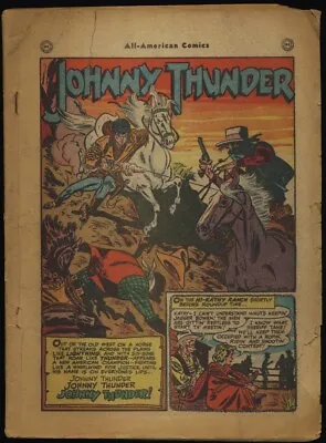 Buy ALL AMERICAN COMICS #100 1948 1ST APPEARANCE Of JOHNNY THUNDER Coverless SCARCE • 118.58£