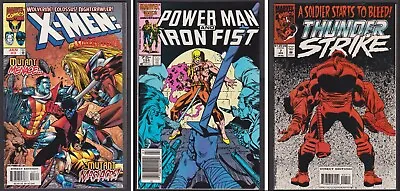Buy Marvel Mix X3 - X-Men Liberators #3 Power Man & Iron Fist #124  Thunderstrike #7 • 3.95£
