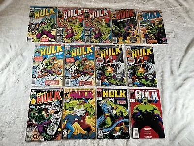 Buy Incredible Hulk #212-215, 221, 250 (Silver Surfer App), 406-408 Marvel Comics • 27.96£