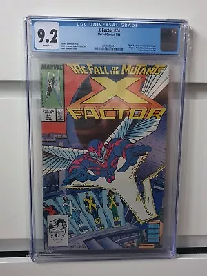 Buy X-factor #24 Cgc 9.2 White Pages 1st Archangel Appearance • 80£