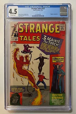 Buy Strange Tales 122 July 1964 Marvel Comics CGC Graded 4.5 Human Torch Dr Strange • 109.80£