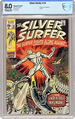 Buy Silver Surfer #18 CBCS 8.0 1970 22-066EAC8-029 • 293.56£