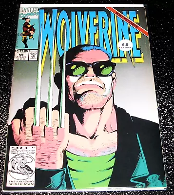 Buy Wolverine 59 (5.5) 1st Print 1992 Marvel Comics - Flat Rate Shipping • 1.92£