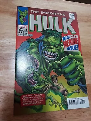 Buy Immortal Hulk #43 (2021) 9.4 NM /Recalled Issue! LGY#760 Variant Edition! • 26.06£