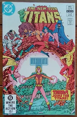 Buy The New Teen Titans 30, Dc Comics, April 1983, Vf- • 4.99£
